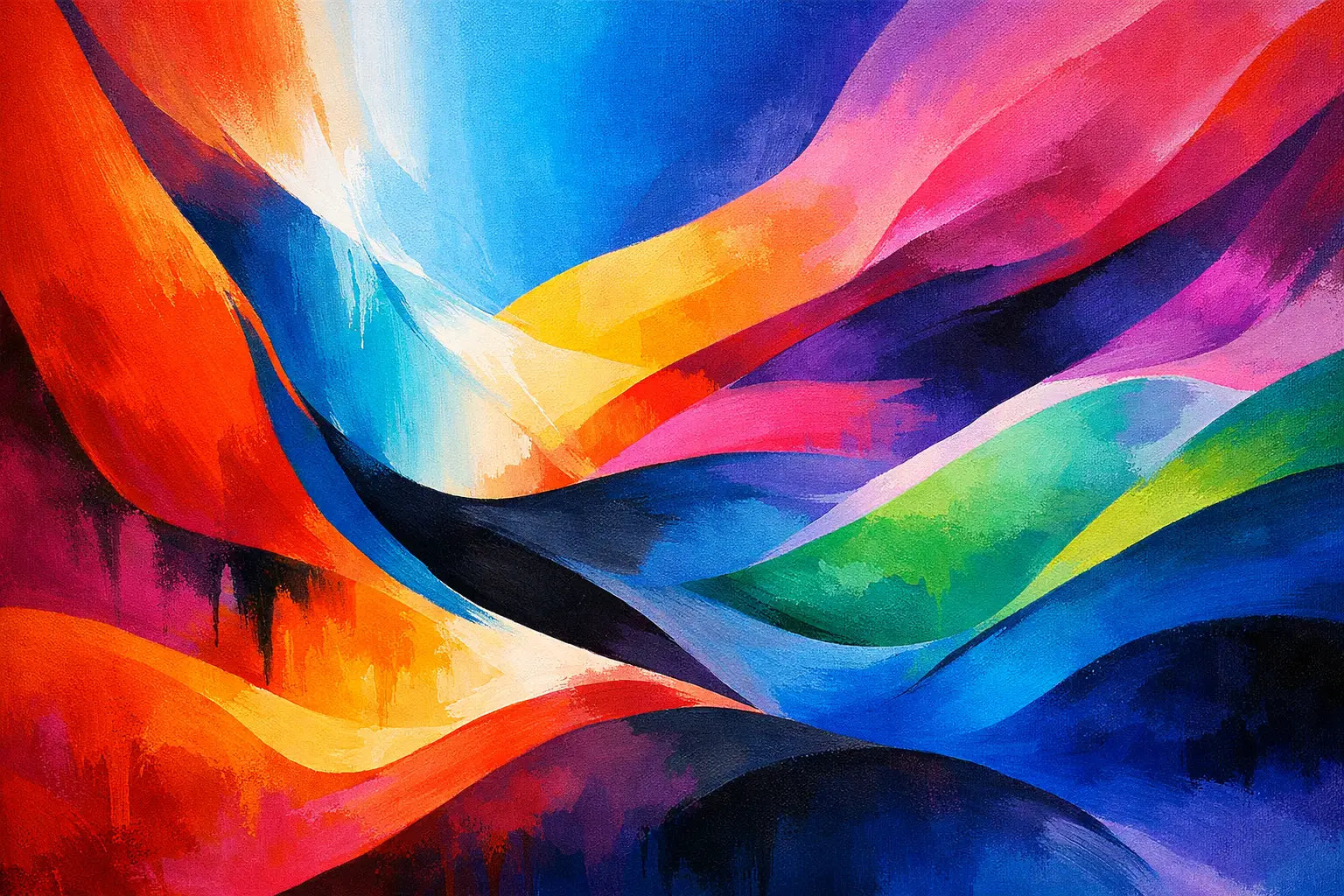 Contemporary Acrylic Painting on Canvas That Lasts